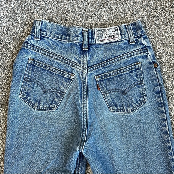 Vintage 70s 80s Levi’s Light Wash California Straight Jeans - Picture 8 of 10